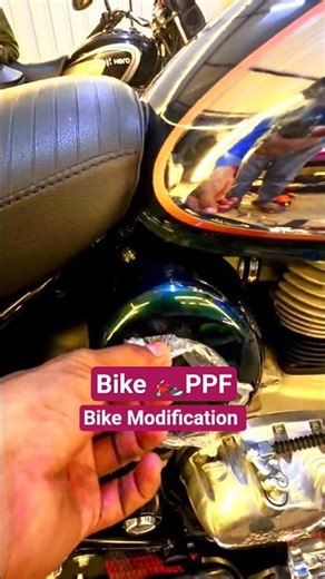 Bike Modification #royelenfield #PPF #trending #rider #thesatyamride