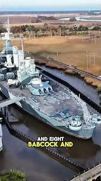 USS North Carolina 🇺🇸 The Legendary American Battleship That Ruled the Seas ⚓🔥