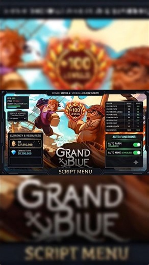 Best Grand Blue Script+AutoFarm #shorts #viralshorts