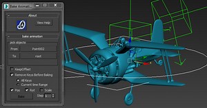 Kenzors maxscripts: Bake anim - DesignImage