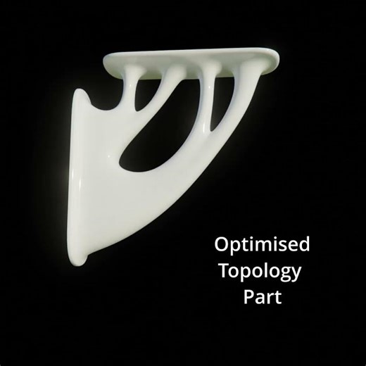 Lattice Generator for #Blender Topology optimisation example #geometrynodes