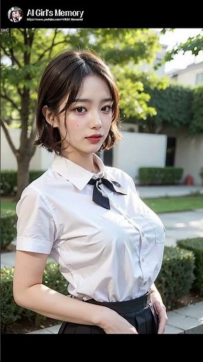 Beautiful Asian School Uniforms AI Girl - 아름다운 아시아의 교복