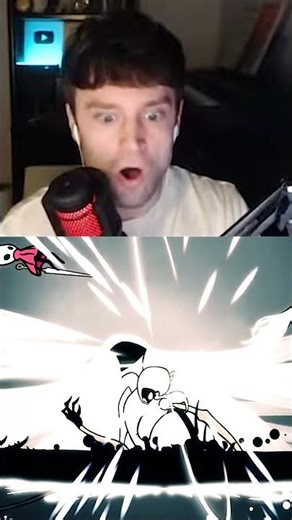 Best reaction I've seen (tentacle save file) #shorts