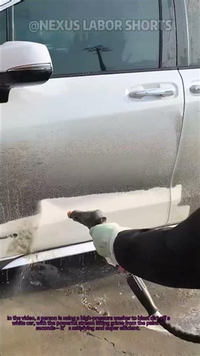 Pro High Pressure Car Wash Hack! Fast & Safe 🚗 #CarCare