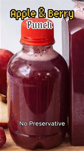 Make This 5-Minute Fruit Punch at Home 🍎🍓 #food