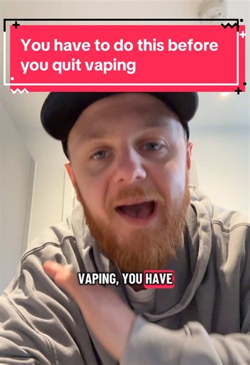 Before you quit vaping you have to do this one thing to ensure you set yourself up for success. This thing saved me on so many dark days and I would recommend every does it too #vape #smoke #quitsmoking #quitvaping