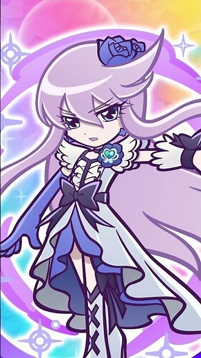 【プリキュアシリーズ×ぷよクエ】キャラ紹介 - キュアムーンライト ｜ #shorts