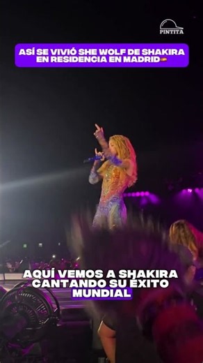 This Is How SHAKIRA’s SHE WOLF Went Down at Her Madrid Residency🇪🇸🐺