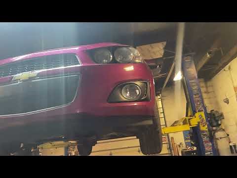 Drain and fill trans fluid Chevy Sonic/Cruze fill level no dipstick sealed transmission