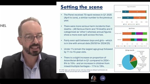 WEBINAR: Emerging themes from serious child safeguarding incidents | Tracy Gallagher