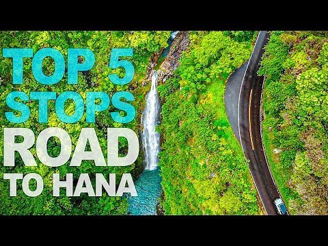 THE ROAD TO HANA | Top 5 Stops | Everything you need to know!