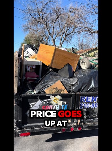 $180 to dump this material.. how much would you have charged? I didn’t load I just delivered the trailer and dumped. #fypシ #sanantonio #smallbusiness #parati #dumptrailerrental
