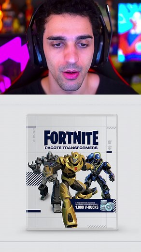 Como pegar o Pacote Transformers no Fortnite