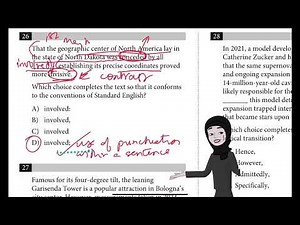 Sat practice test 7 Question 26 module 2 Reading & Writing