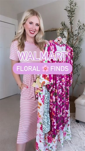 SHOP HERE!!: https://liketk.it/4Blfg Walmart floral finds for Spring! 🌸 From cute dresses to a workwear blouse & even cozy pjs… all in colorful floral prints! 🩷 #walmarttryon @walmartfashion @walmart #walmart #walmartfashion #walmartfinds #walmartstyle #walmartshopping #walmartoutfit #walmarthaul #walmartfashion #ltkunder50 #ltkunder25 #ltkfind #liketkit #springfashion #floraldress #floralfinds | Kelssey Layton