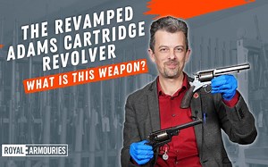 英国皇家军械库 .450口径1型亚当斯火帽转轮手枪