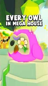 Adopt Me RICHEST OWL HOUSE! Every MEGA NEW OWL! #adoptme #adoptmeroblox #roblox #shorts