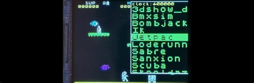 The RP2040 ZX Spectrum emulator has just been released