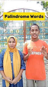 4.1K views · 113 reactions | Palindrome Words in English #English #vocabulary | Muwaj & Maliha English Tour | Facebook