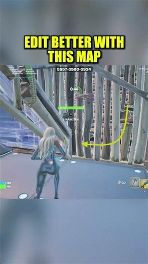 I found the BEST EDIT Map in FORTNITE... 😱✅ #fortnite #fortniteclips