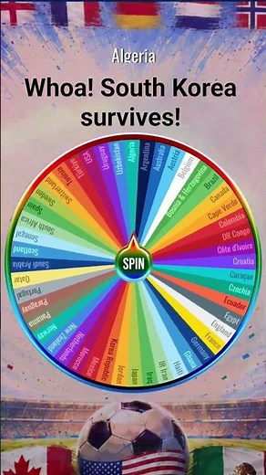 World Cup 2026 Winner Prediction... The Wheel Chose ....🏆 #worldcup #football #spinthewheel