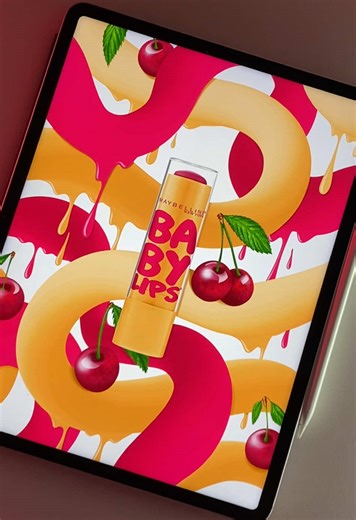 Baby Lips Moisturizing Lip Balm 🍒 Cherry Me #maybelline #lipbalm #maybillinenewyork #lip #babylips