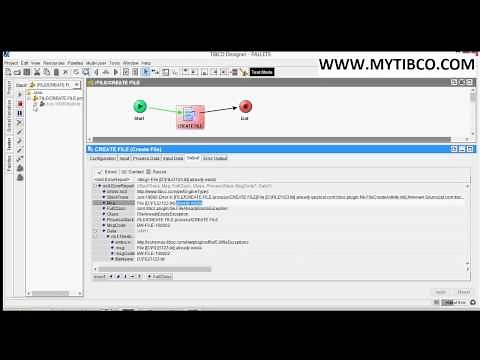 TIBCO BW CREATE FILE PALLET