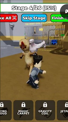 SCP 096 VS SCP 173 PRISON RUN! (Obby) #scaryobby #roblox