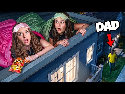 We Had a Sleepover on the ROOF… It Got Out of Control