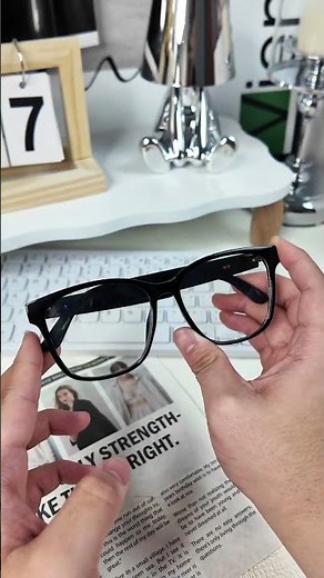 Smart glasses for anti-eyestrain & wireless audio #lifebee #glass