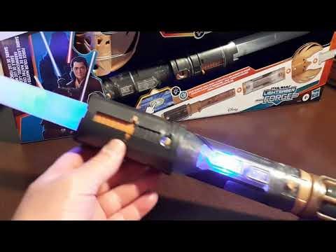 Star Wars Forge Lightsaber "Kyber Core" Review UPDATE. 5 Color Changer From The Acolyte