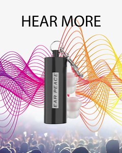 32 reactions | Quality hearing protection without the sound distortion is finally an option. ✅ Perfect for concerts, motorsports and more. ✅ Discreet and virtually invisible. ✅ Aluminum carry case included. ✅ Comes with 3 filter sets for 17 to 26dB noise reduction. | EarPeace | Facebook