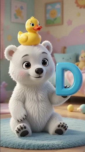 Learn Capital Letters A, B, C, D, E & F | ABC with Benny Bear | Part 1 | Alphabet for Kids