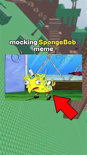 🔥 Where Did the Mocking SpongeBob Meme Come From? #shorts #roblox #relatable
