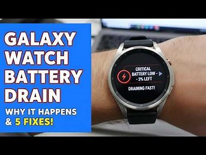 Galaxy Watch Battery Draining Fast – Fix Now (Easy Solutions That Actually Work!)