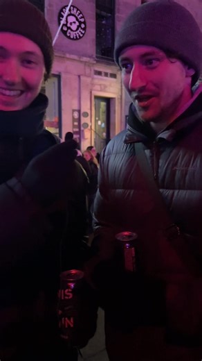 We caught up with Nick and Paddy Barry from Melbourne, Australia, who are braving the cold at Edinburgh’s Hogmanay party 🇦🇺🏴󠁧󠁢󠁳󠁣󠁴󠁿 | Edinburgh Evening News