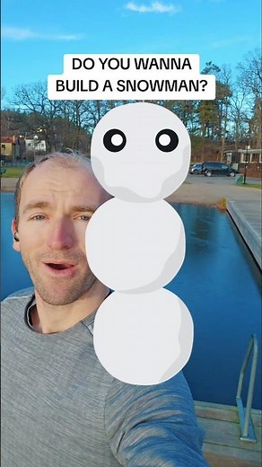 Snowman Challenge ☃️ #wintertime #snowman #letitsnow