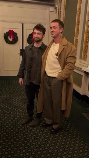 Harry Potter on Instagram: "Daniel Radcliffe and Tom Felton reunited! ☝ Tag someone who has to see this! Cc: @tff22fft #harrypotter #danielradcliffe #tomfelton movie actor fy"