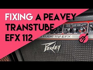Fixing the Peavey Tanstube 112 EFX Guitar Amp