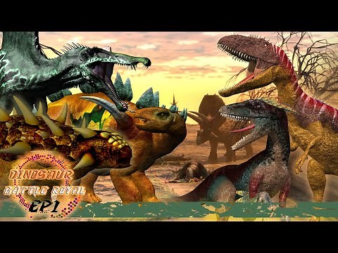 Dinosaur Battle Royal EP1 #dinosaursbattles #dinosaur #dinosaurs #jurassicworld