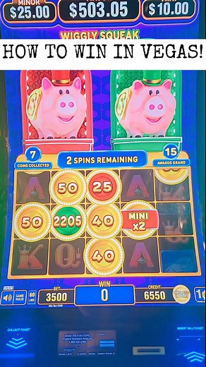 The only way to guarantee you get a BONUS in Vegas! #slots #casino #gambling #lasvegas #bonus