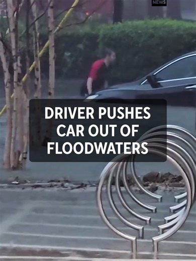Heavy rain, frequent lightning and gusty winds moved across North Texas Friday morning, leaving some roads flooded and drivers stuck in high water. Turn around, don’t drown. #flashflood #flooding #weather