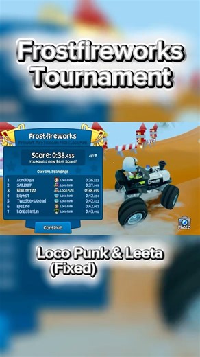 Frostfireworks Tournament | Beach Buggy Racing 2