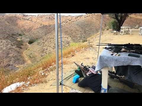 M1A Scout Squad Scoped at 500 yards. Trigger job and scout rail removed.