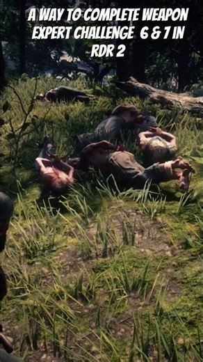 completing weapon expert 6&7 challenge by using murfree's brood #rdr2 #rockstargames #weaponexpert