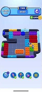 Color Block Jam - 682 - Walkthrough / Solução / Passo a Passo