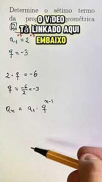 How to apply the general term of a geometric progression.