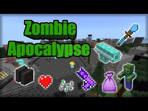 Zombie Apocalypse Modpack (MCPE) Bedrock Edition Minecraft