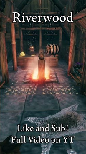 Riverwood recreated in Valheim