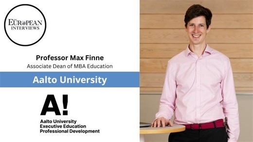 Video Interview with Professor Max Finne, Associate Dean of MBA Education, Aalto University | Eila Lindroos